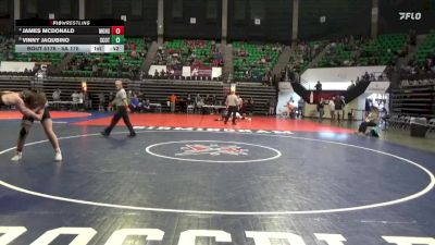 5A 175 lbs Cons. Round 3 - James Mcdonald, Moody Hs vs Vinny Jaqubino, Scottsboro