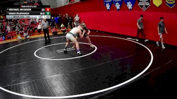 160 lbs Champ. Round 2 - Noah Filipovich, Marion Center Area Hs vs Michael McGrath, North East Hs