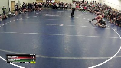 160 lbs Round 5 (6 Team) - Mack Powell, Oklahoma Elite vs Archer Amrein, Kansas Mamba