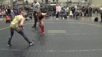 85 lbs Cons. Semi - Dylan Russo, Michigan Grappler RTC vs Isaac Weber, Ringers