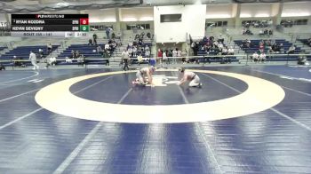 141 lbs Cons. Round 3 - Kevin Sevigny, Springfield vs Ryan Kozdra, Springfield