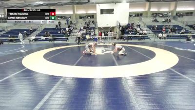 141 lbs Cons. Round 3 - Kevin Sevigny, Springfield vs Ryan Kozdra, Springfield
