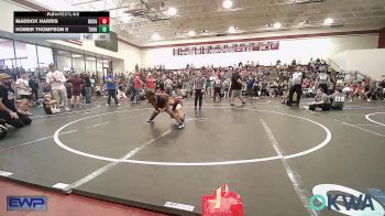 67 lbs 3rd Place - Maddox Harris, Rough Riders vs Homer Thompson II, Team Of Hard Knox