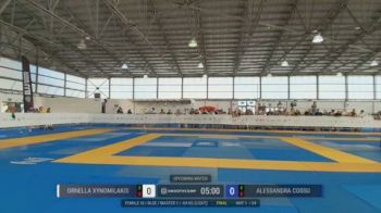 Ornella Xynomilakis vs Alessandra Cossu 2026 UIJJ SARDINIAN BJJ OPEN