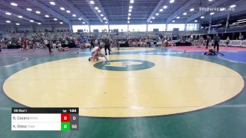 195 lbs Rr Rnd 1 - Bennett Cayero, Red Devil Wrestling Club vs Kaden Glass, Team Carnage