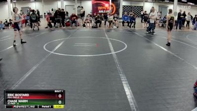 72 lbs Semis (4 Team) - Chase Warm, SC Prep vs Eric Bostard, Full Circle