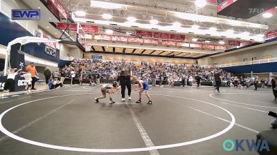 49 lbs Quarterfinal - Barrett McManus, Piedmont vs Brandon Givens, Lexington Wrestling Club