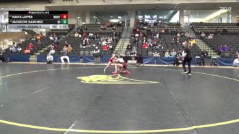 103 lbs Cons. Round 2 - Kaiya Lopes, Minot State vs Jackelyn Sanchez, Schreiner University