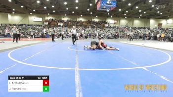 175 lbs Consi Of 32 #1 - Landon Archuleta, Las Plumas vs Joseph Romero, Fallon Outlaws Wrestling Club