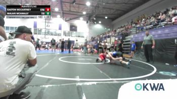 98-106 lbs Rr Rnd 1 - Easton McCartney, Kiefer Youth Wrestling Club vs Malaki McAnally, Tiger Trained Wrestling