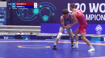 60 kg Qualif. - Kristiyan Svetoslavov Milenkov, Bulgaria vs Alin Bogdan Muraru, Moldova