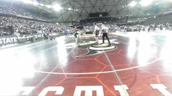 Boys 3A 132 lbs Champ. Round 3 - Hollender Lynch, Edmonds-Woodway vs Jonas Borgida, Seattle Academy
