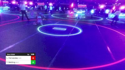 132 lbs Round Of 32 - Leonides Fernandez, Independent vs Talon Belding, Beatrice WC