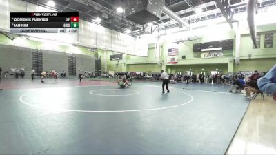 175 lbs Quarterfinal - Ian Kim, GRANADA HILLS vs Domenik Fuentes, Cleveland