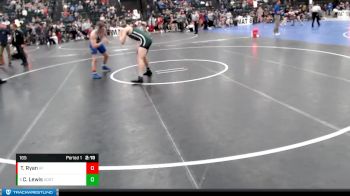 165 lbs Cons. Round 3 - Cody Lewis, Adams State vs Ty Ryan, Air Force