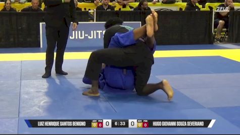 Hugo Giovanni Souza Severiano vs Luiz Henrique Santos Benigno 2025 Pan Jiu Jitsu IBJJF Championship