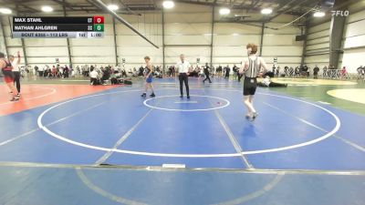113 lbs Consi Of 32 #1 - Max Stahl, CT vs Nathan Ahlgren, SC