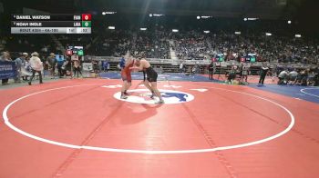 4A-190 lbs Cons. Round 3 - Daniel Watson, Evanston vs Noah Ingle, Laramie