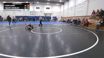 149 lbs Champ. Round 2 - Melody Arguelles, Arcata vs Natalia Nuno, Rancho San Juan