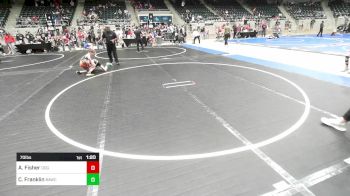 70 lbs Semifinal - Alexander Fisher, Dog Pound vs Cooper Franklin, Broken Arrow Wrestling Club