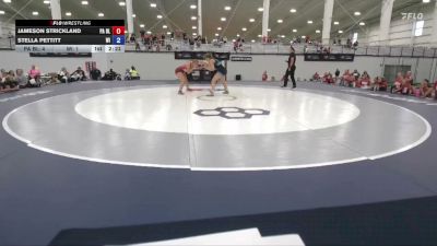 145 lbs Jameson Strickland, Pennsylvania Blue vs Stella Pettitt, Wisconsin
