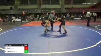 114 lbs Semifinal - Blake Stein, Great Bend WC vs Brechen Frederick, Metro