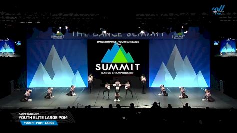 Dance Dynamics - Youth Elite Large Pom [2025 Youth - Pom - Large Semis] 2025 The Dance Summit