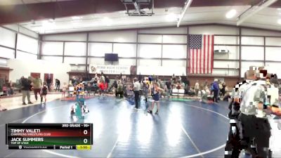 95+ Quarterfinal - Timmy Valeti, Champions Wrestling Club vs Jack Summers, Top Of Utah