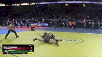 I-172 lbs Champ. Round 1 - Leo Venables, Carmel vs Eric Wetherbee, Sachem North