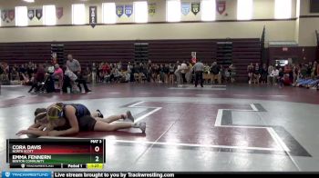 154B 1st Place Match - Cora Davis, North Scott vs Emma Fennern, Benton Community