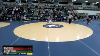 175 lbs Cons. Round 4 - Sawyer Ebner, Cameron vs Dylan Koss, St. Croix Central