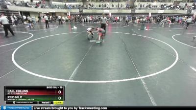 75 lbs Cons. Round 4 - Reid Nilo, Maverick Training Center vs Cael Collins, DC Elite Wrestling