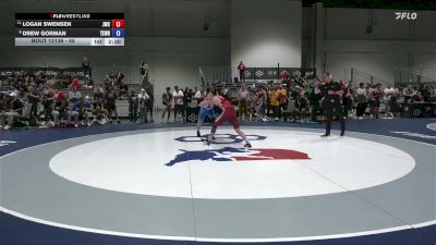 65 lbs Champ. Round 5 - Logan Swensen, Jackrabbit Wrestling Club vs Drew Gorman, Teknique Wrestling