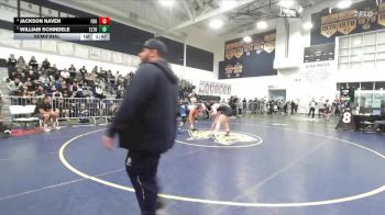 190 lbs Semifinal - William Schindele, El Toro vs Jackson Naven, Frontier