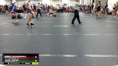 126 lbs Round 3 (6 Team) - Robert Douangnmala, New England Gold vs Yianni Thomas, Savage WA Black