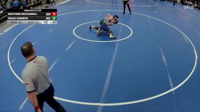 144 lbs Quarterfinals (8 Team) - Isaac Christo, Omaha Skutt Catholic vs Matthew McConnell, Ashland-Greenwood