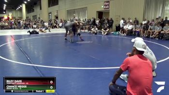 190 lbs Round 2 Champ & Wb (32 Team) - Riley Davis, Team Shutt Bowman vs Chance Meggs, BRAWL Black