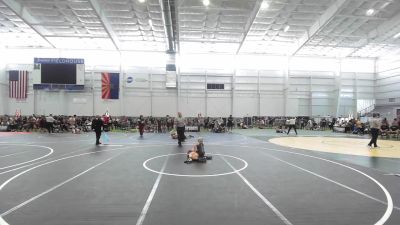 74 lbs Quarterfinal - Isaiah Cruz, Total Kaos WC vs Lucas Westbrook, War Wc