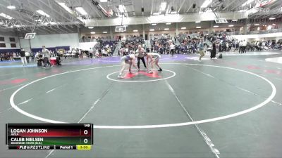 149 lbs Cons. Round 4 - Caleb Nielsen, Dickinson State (N.D.) vs Logan Johnson, Avila