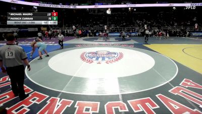 I-285 lbs Champ. Round 2 - Michael Mauro, John Jay East Fishkill vs Patrick Curran, Pine Bush