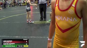 82 lbs Round 1 (6 Team) - Xavier Luna, Team Gotcha vs Miles Mays, Indiana Outlaws