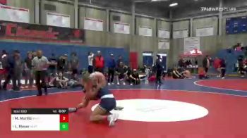 196 lbs 3rd Place - Michael Murillo, Bakersfield vs Luke Meyer, Bakersfield