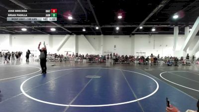 109 lbs Round Of 16 - Jose Breceda, Unattached vs Brian Padilla, JagWay