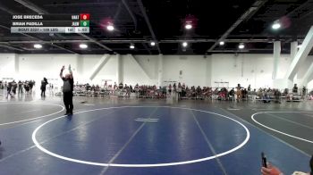 109 lbs Round Of 16 - Jose Breceda, Unattached vs Brian Padilla, JagWay