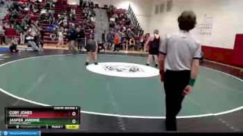 285 lbs Champ. Round 2 - Jasper Jardine, Natrona County vs Coby Jones, Mountain View