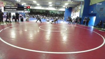 144 lbs Quarterfinal - Garrison Choi, Cerritos vs Caden Camacho, Woodbridge