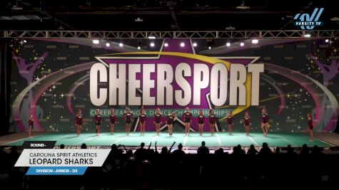 Carolina Spirit Athletics - Leopard Sharks [2023 L5 Junior - D2] 2023 CHEERSPORT National All Star Cheerleading Championship