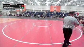 197 lbs Champ. Round 2 - Hugh Tevis, Wesleyan (CT) vs Kevin Rodriguez, Norwich