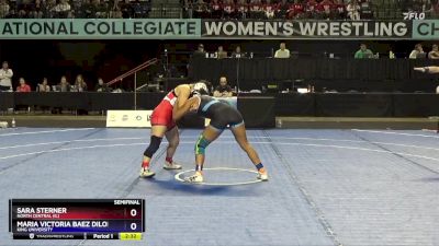 130 lbs Semifinal - Maria Victoria Baez Dilone, King University vs Sara Sterner, North Central (IL)