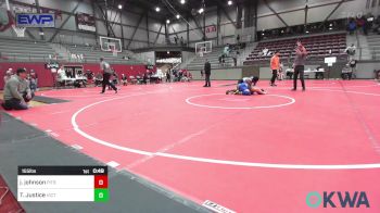 155 lbs Consolation - Jarius Johnson, Pitbull Wrestling Academy vs Tynan Justice, Victory Grappling Club